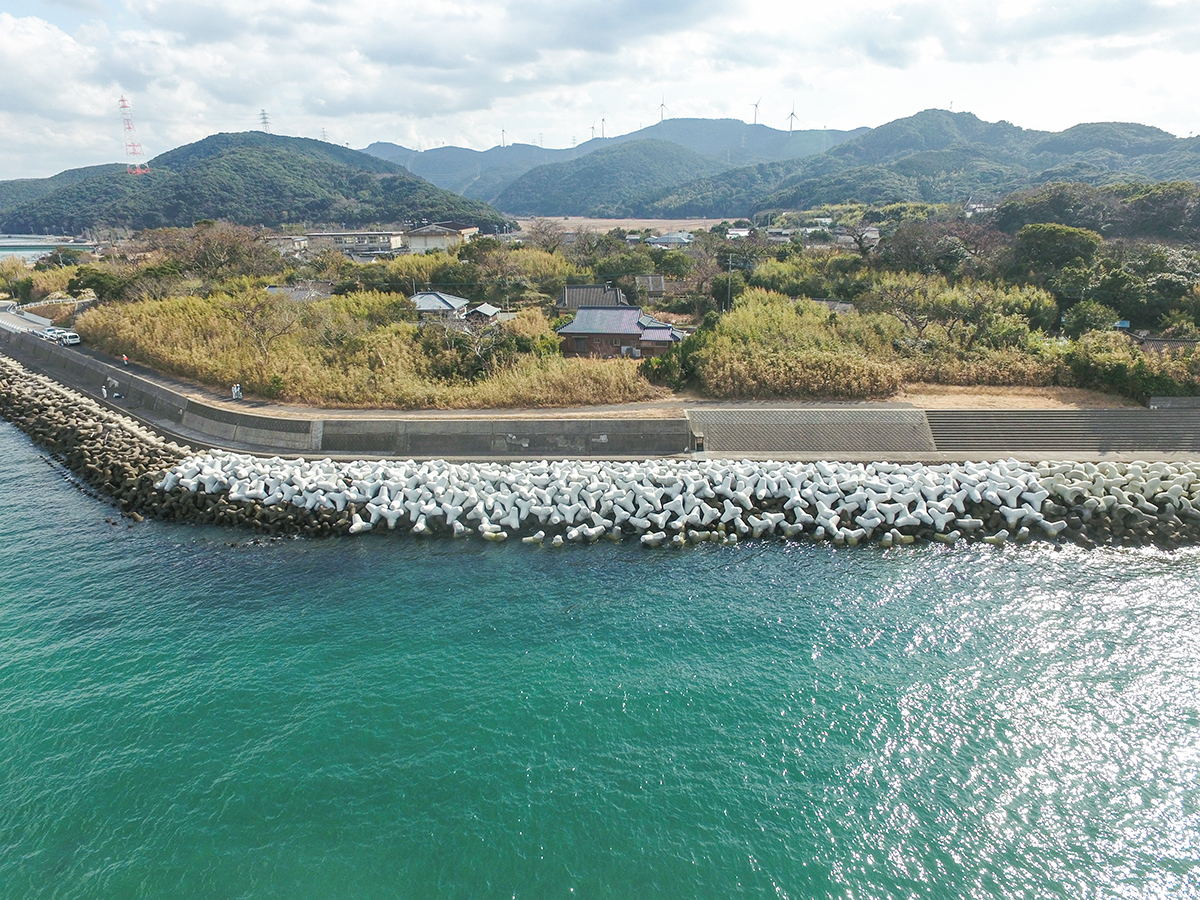 久見崎地区根固設置工事